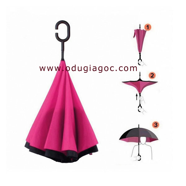 mẫu ô dù gấp 2 8 màu